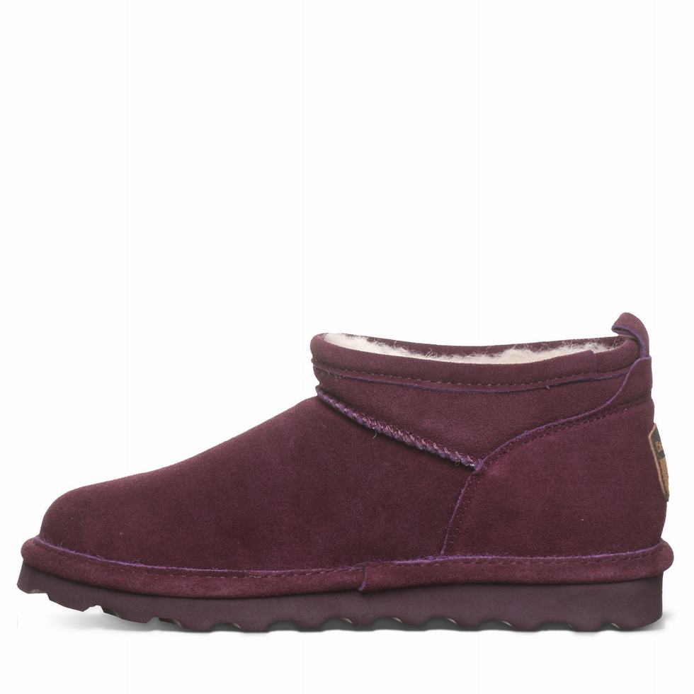 Bearpaw Super Shorty Snøstøvler Dame Lilla | JLO4837PR