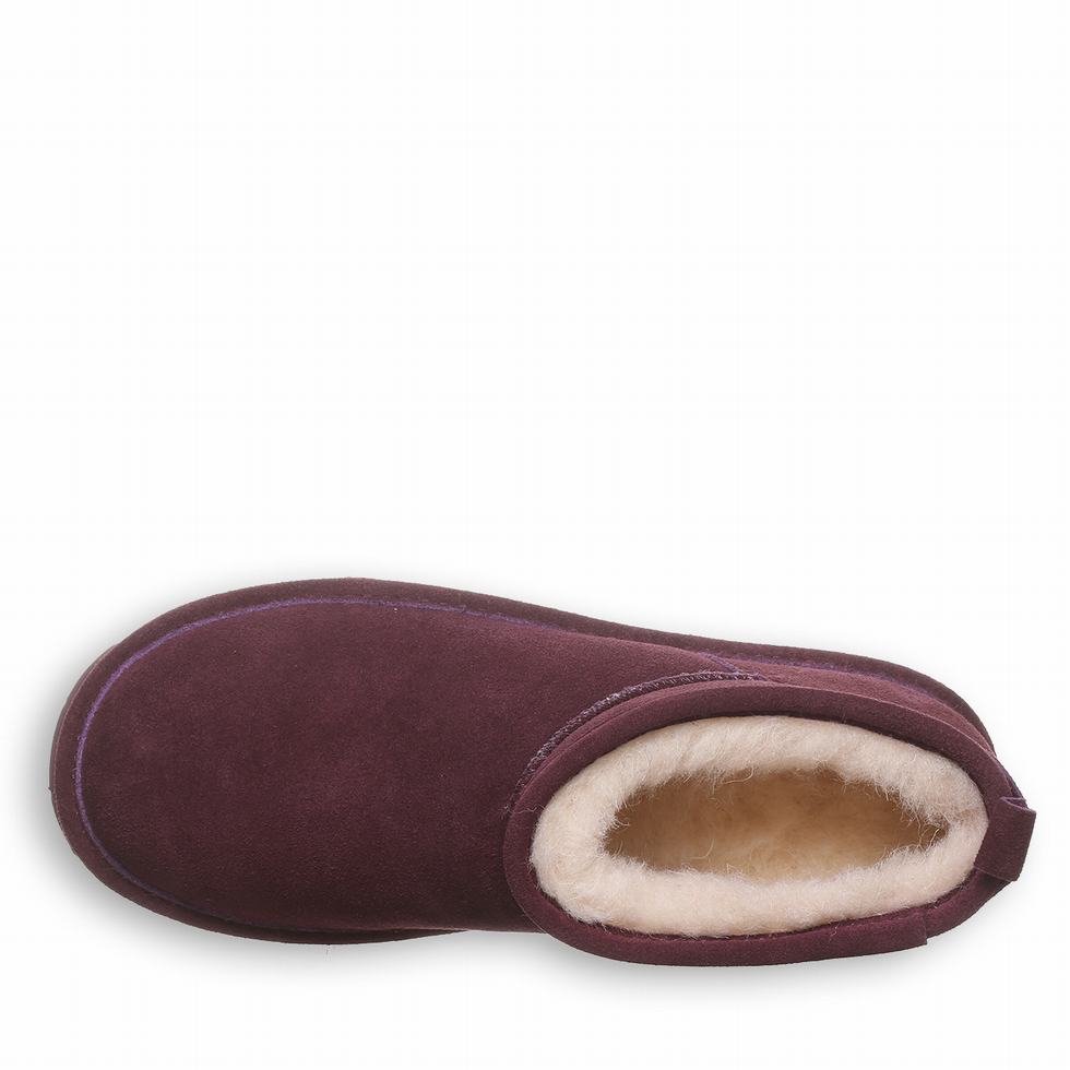 Bearpaw Super Shorty Snøstøvler Dame Lilla | JLO4837PR