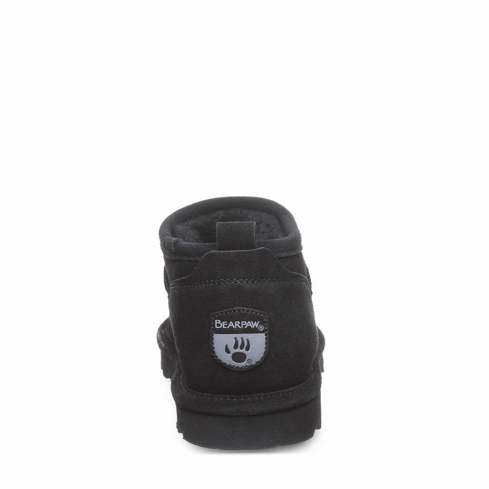 Bearpaw Super Shorty Snøstøvler Dame Svarte | ZQN473OO