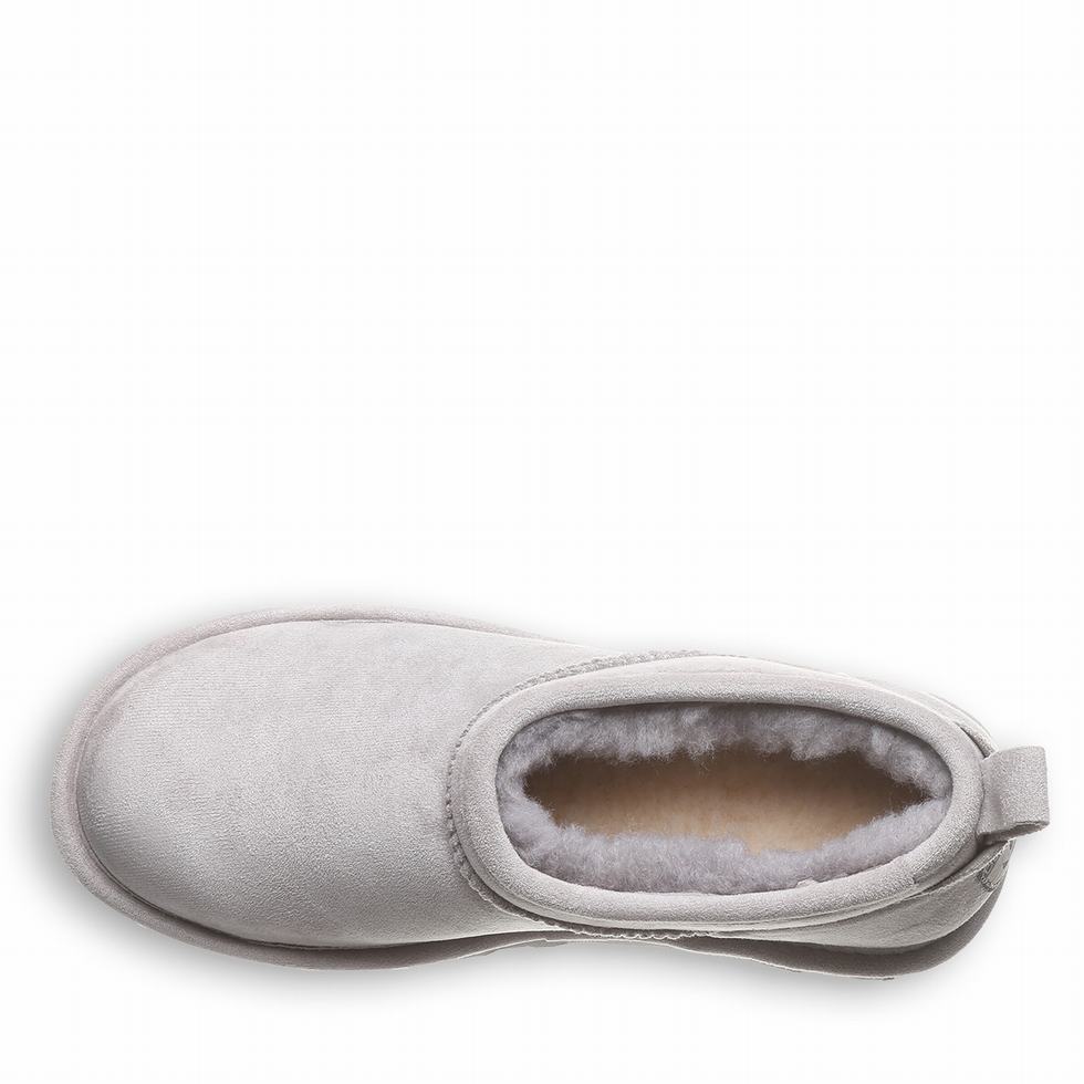 Bearpaw Super Shorty Vegan Støvler Dame Grå | UBM6913HD