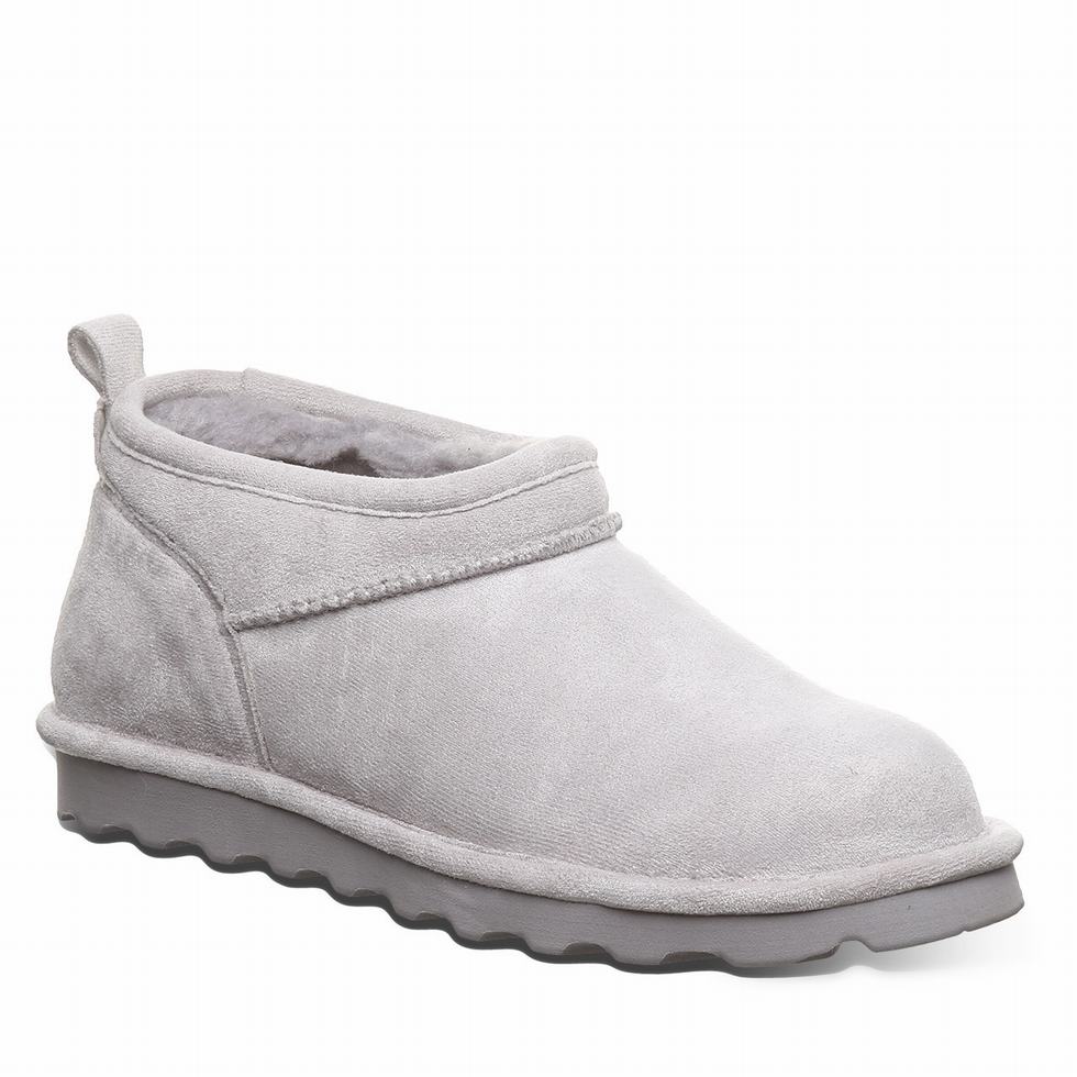 Bearpaw Super Shorty Vegan Støvler Dame Grå | UBM6913HD