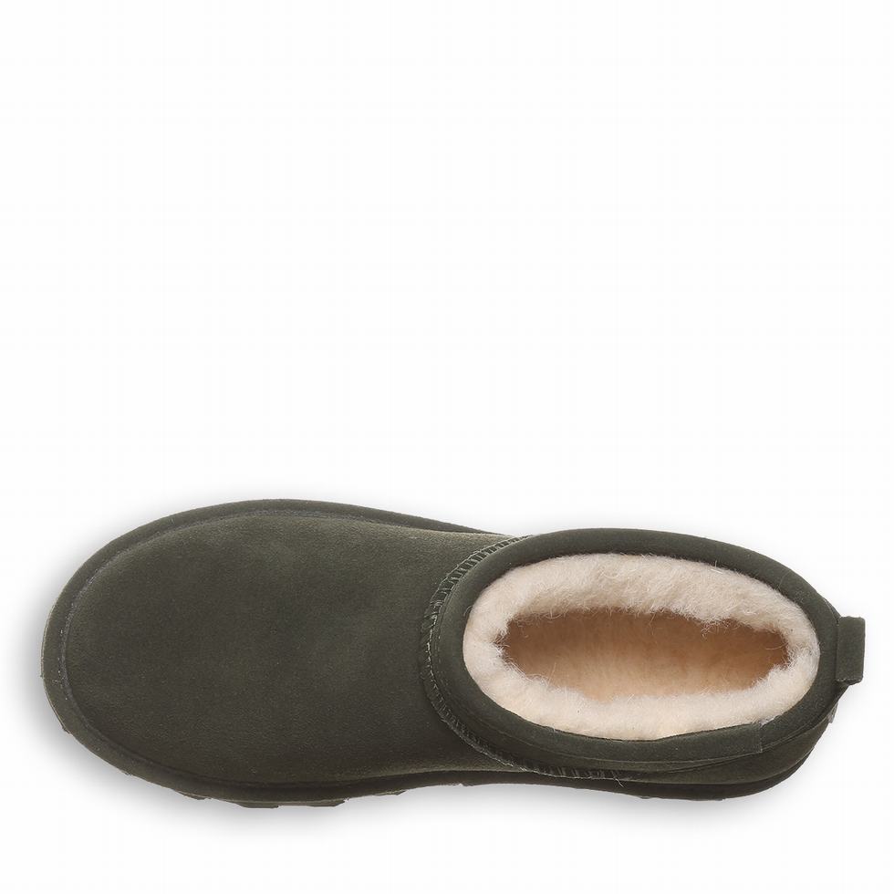 Bearpaw Super Shorty Wide Støvler Dame Grønn | PWF1193FU