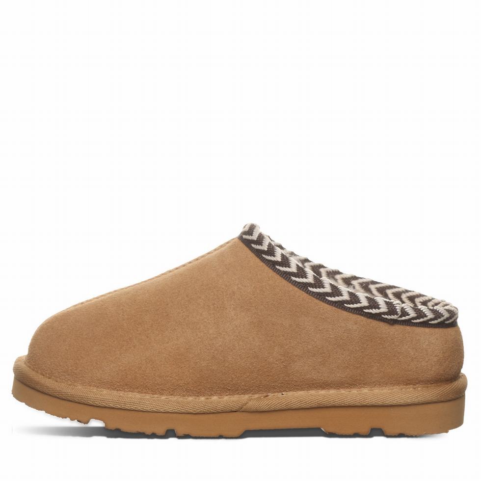 Bearpaw Tabitha Youth Tøfler Barn Brune | MZD4560KR