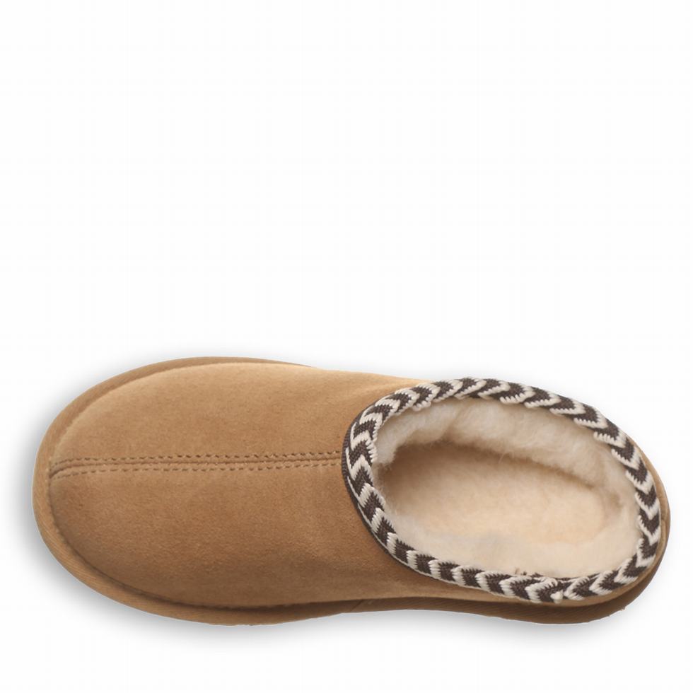 Bearpaw Tabitha Youth Tøfler Barn Brune | MZD4560KR