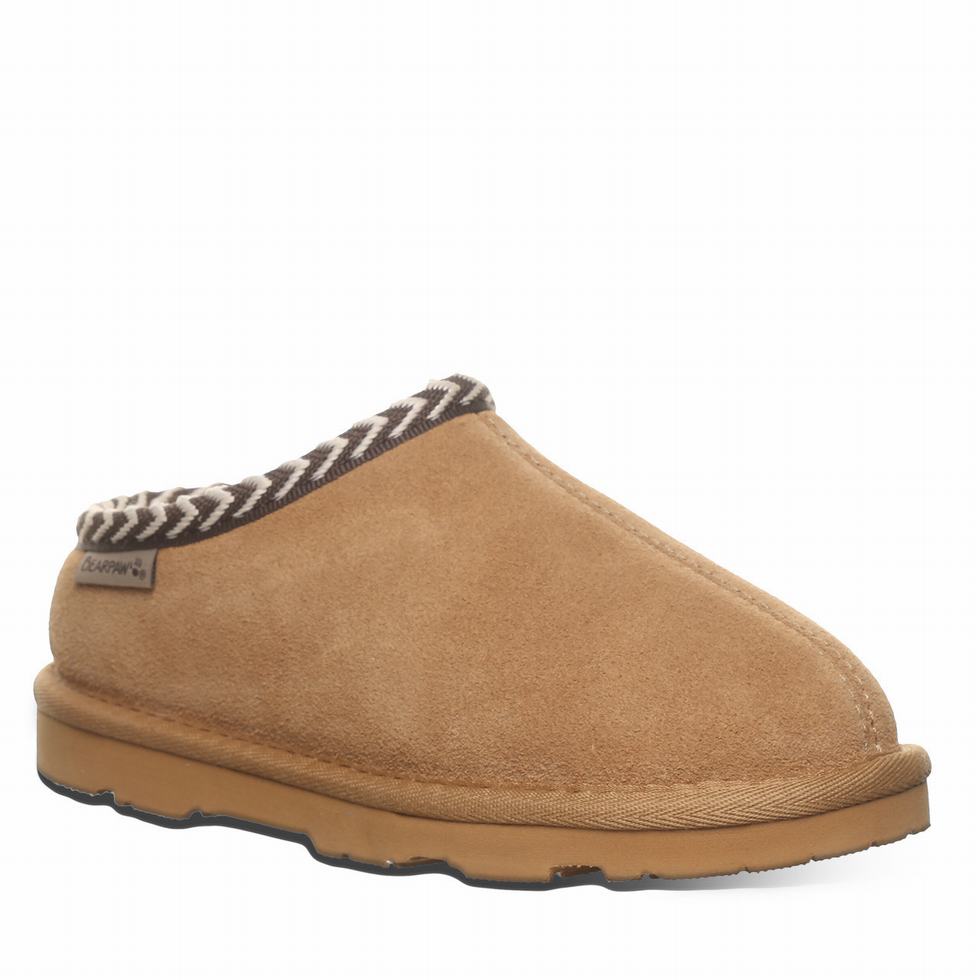 Bearpaw Tabitha Youth Tøfler Barn Brune | MZD4560KR