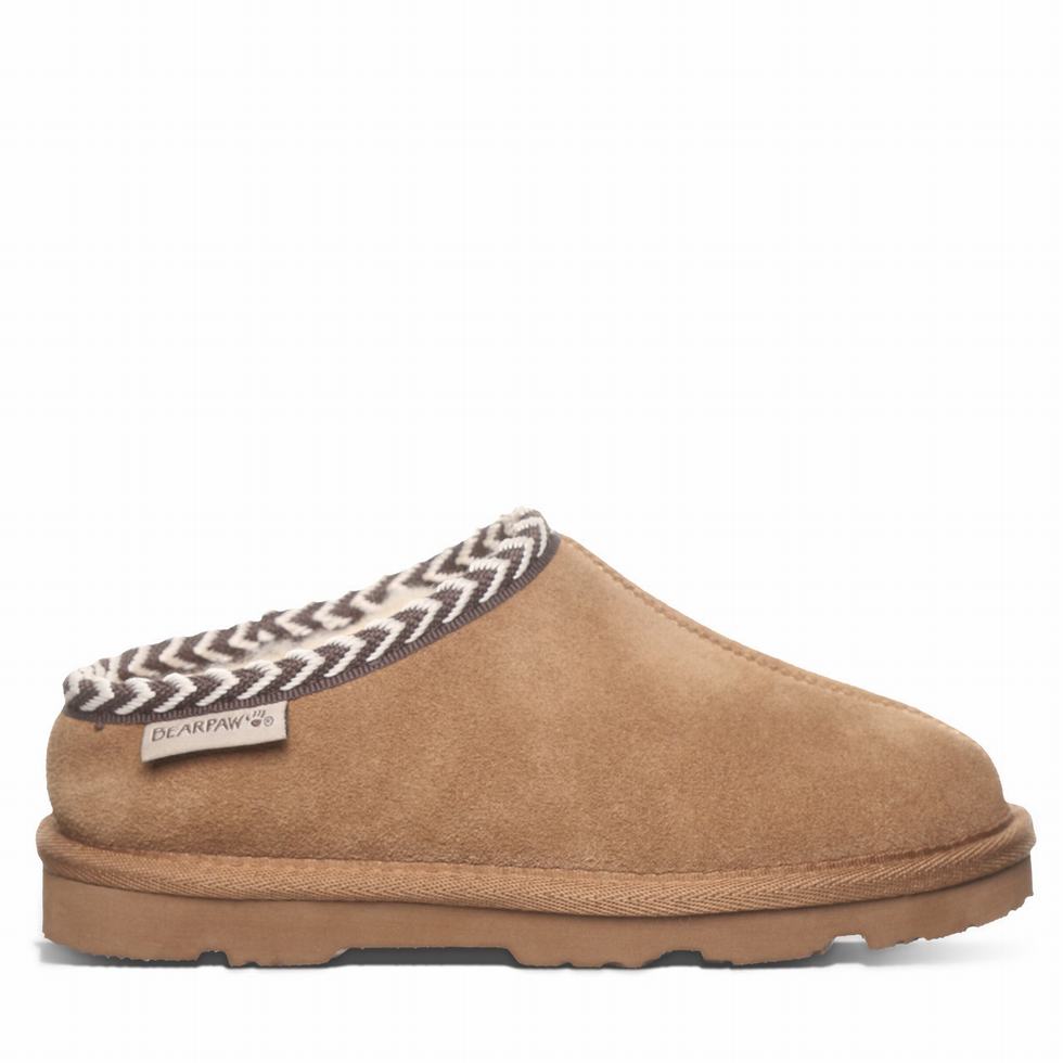 Bearpaw Tabitha Youth Tøfler Barn Brune | AIJ933PV