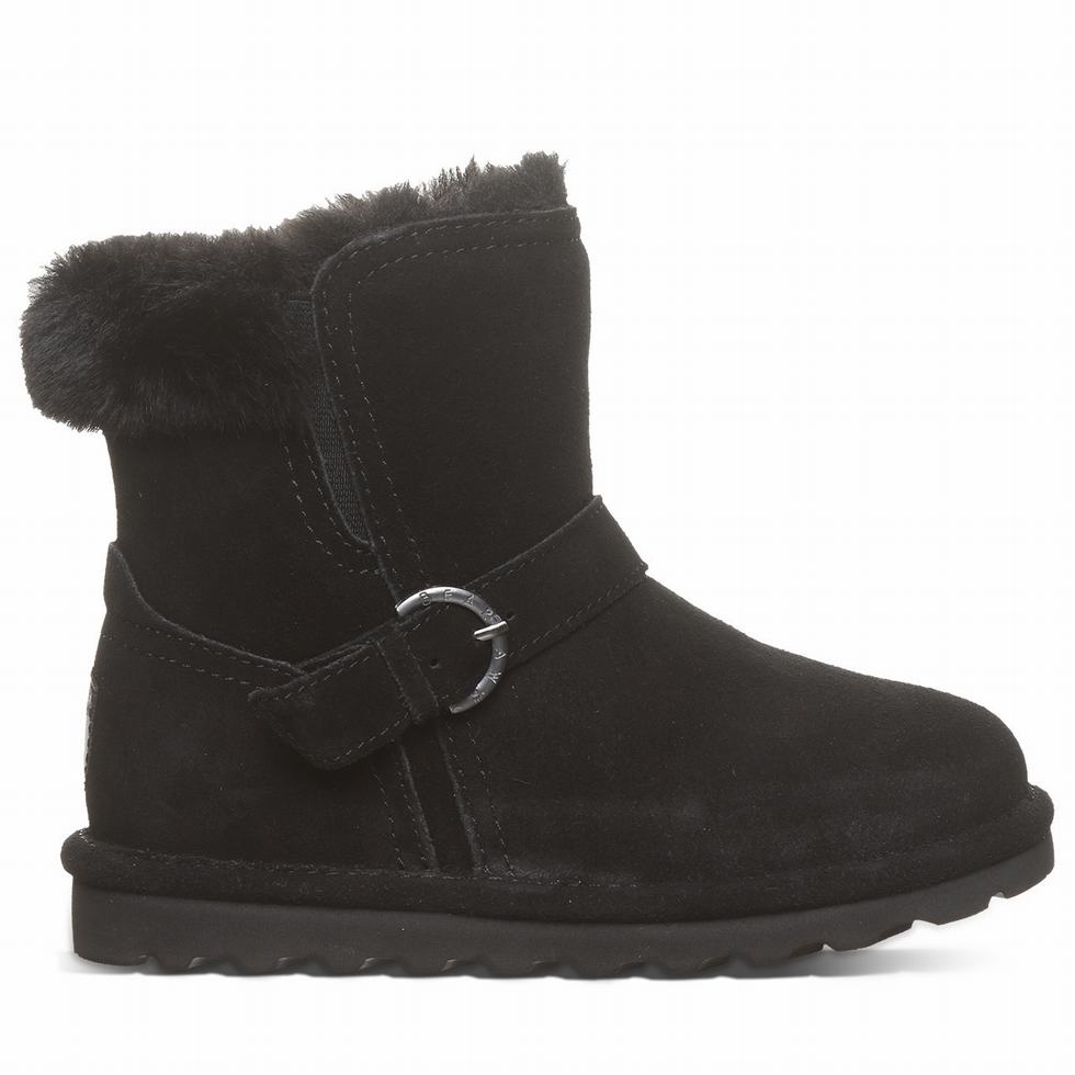 Bearpaw Tallula Youth Støvler Barn Svarte | AYH2056XY