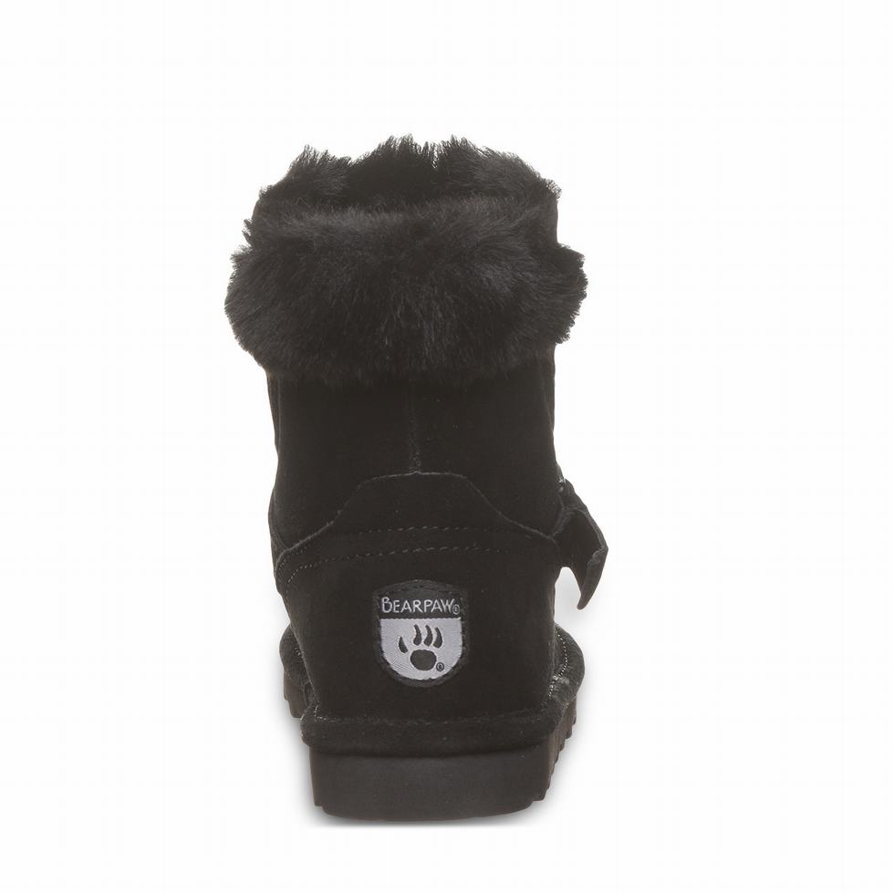 Bearpaw Tallula Youth Støvler Barn Svarte | AYH2056XY