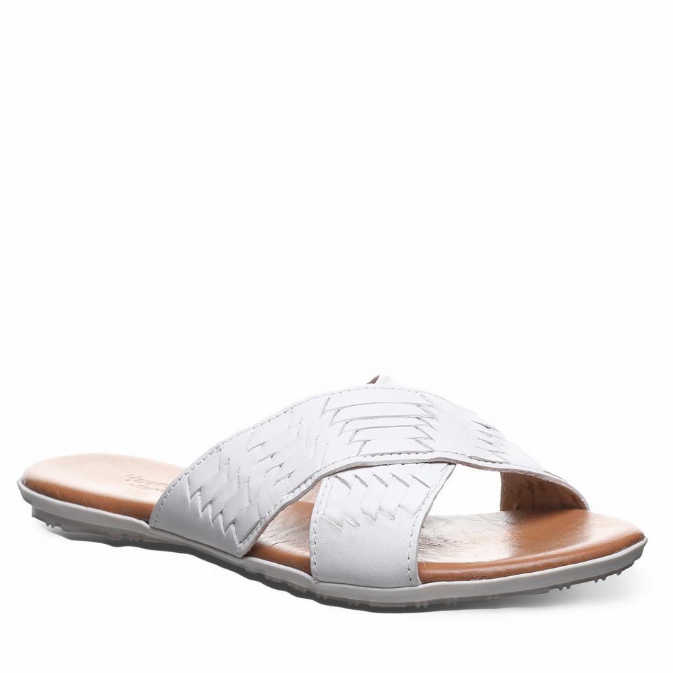 Bearpaw Ximena Sandaler Dame Hvite | GKU3476SA